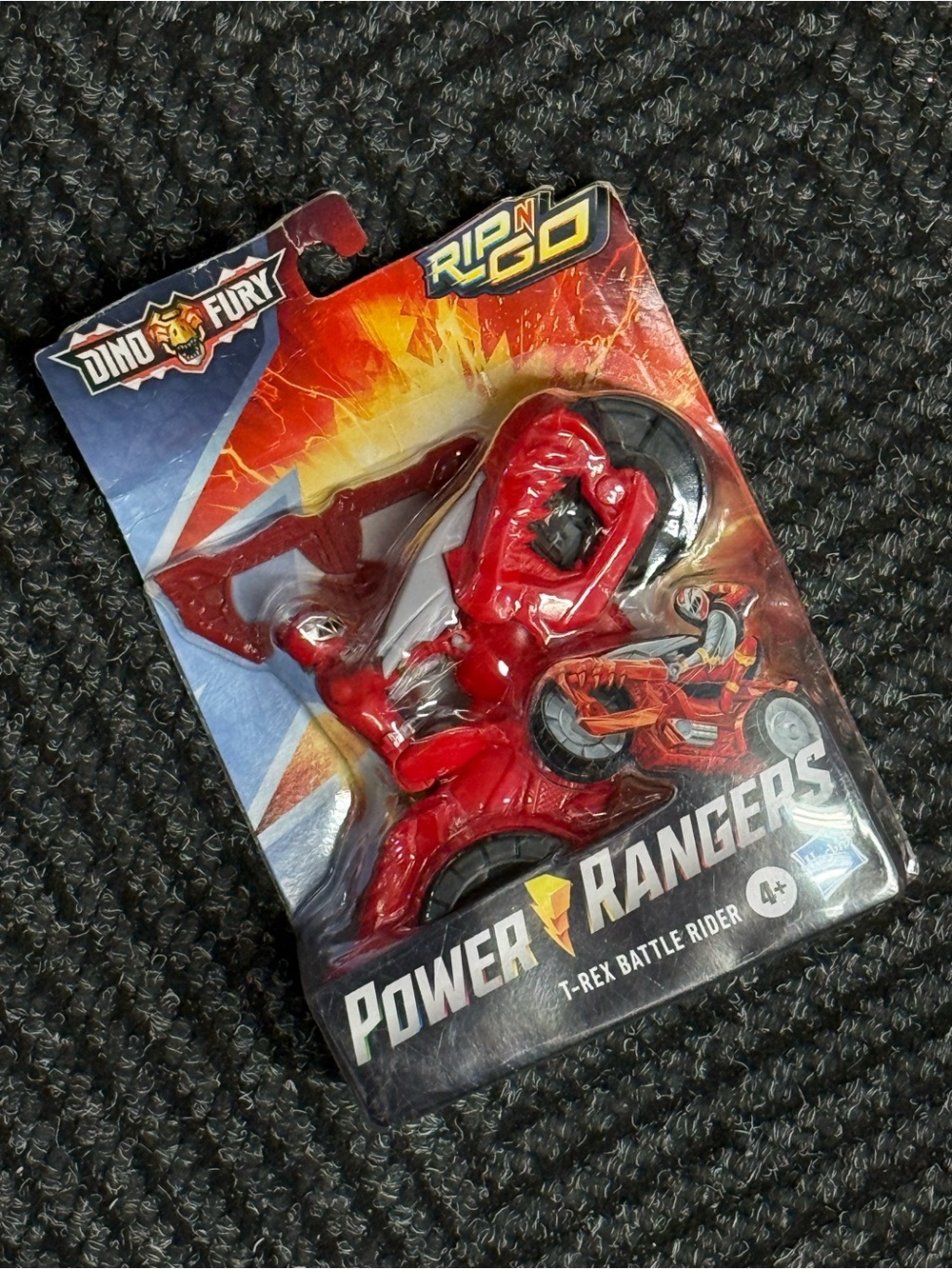 Power Rangers Red T-Rex Battle Rider Toy